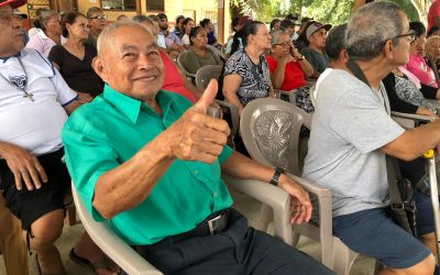 NUEVA ENTREGA DE VÍVERES A 80 ADULTOS MAYORES DE SECTOR CARRETERO