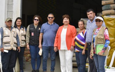 ALCALDESA DA NOBLE ENTREGA DE RECURSOS PÉTREOS A SECTOR RELIGIOSO