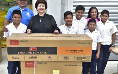 ALCALDESA ENTREGA IMPORTANTE APORTE A SECTOR SALUD Y EDUCACIÓN