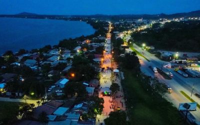 ALCALDESA ENTREGA I ETAPA DE PAVIMENTACIÓN DESDE LOS CRUCES HACIA NUEVOS HORIZONTES
