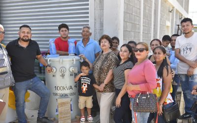 MUNICIPALIDAD ENTREGA MATERIALES CLAVE PARA OBRAS ELÉCTRICAS