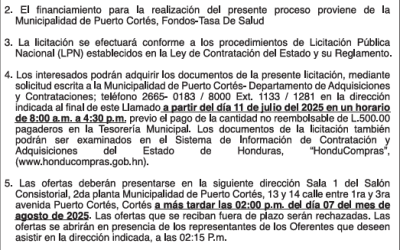 AVISO DE LICITACIÓN PÚBLICA “SUMINISTRO DE MEDICAMENTOS”