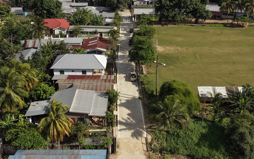 Municipalidad de Puerto Cortés ejecutó proyecto de empedrado en El Rondón beneficiando a más de 1,600 habitantes