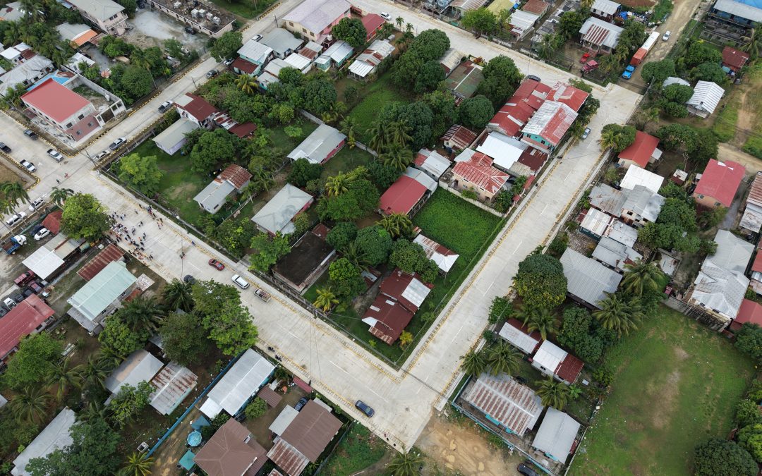 Municipalidad de Puerto Cortés entrega proyecto de pavimentación en el barrio Buenos Aires