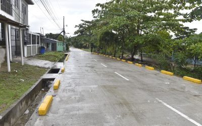 Municipalidad de Puerto Cortés impulsa pavimentación de calle principal en la colonia 6 de Mayo
