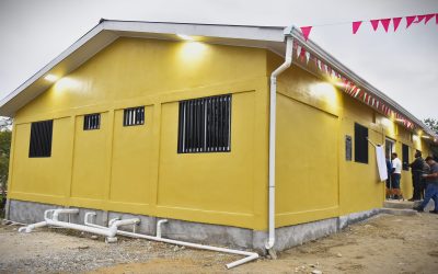 De deteriorado a renovado el centro comunal en la Colonia 9 de Diciembre