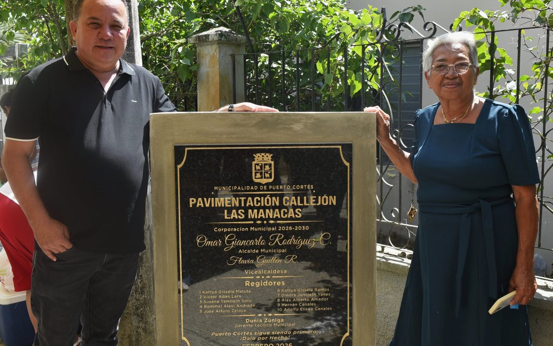 Fin al lodo y al polvo en callejón Las Manacas