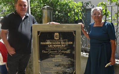 Fin al lodo y al polvo en callejón Las Manacas