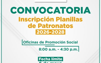 ¡CONVOCATORIA ABIERTA! proceso de elección de Patronatos 2026-2028 en Puerto Cortés