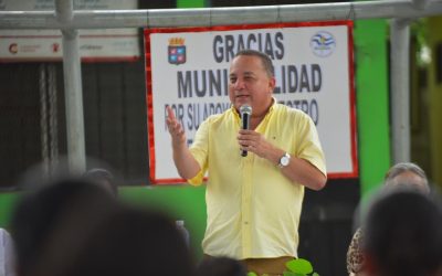 La Municipalidad Puerto Cortés entrega nuevo techado en la Escuela Ramón Amaya Amador 
