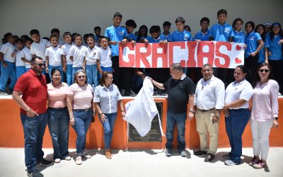 Municipalidad de Puerto Cortés fortalece la infraestructura educativa con nuevas obras en la Escuela Francisco Morazán de Nola
