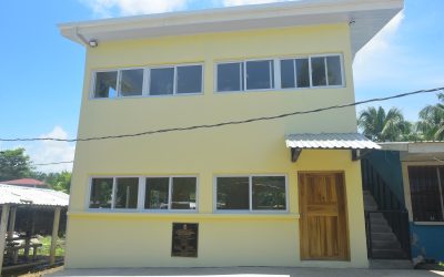 La Municipalidad de Puerto Cortés inauguró nuevo kínder y aula tecnológica en Los Robles