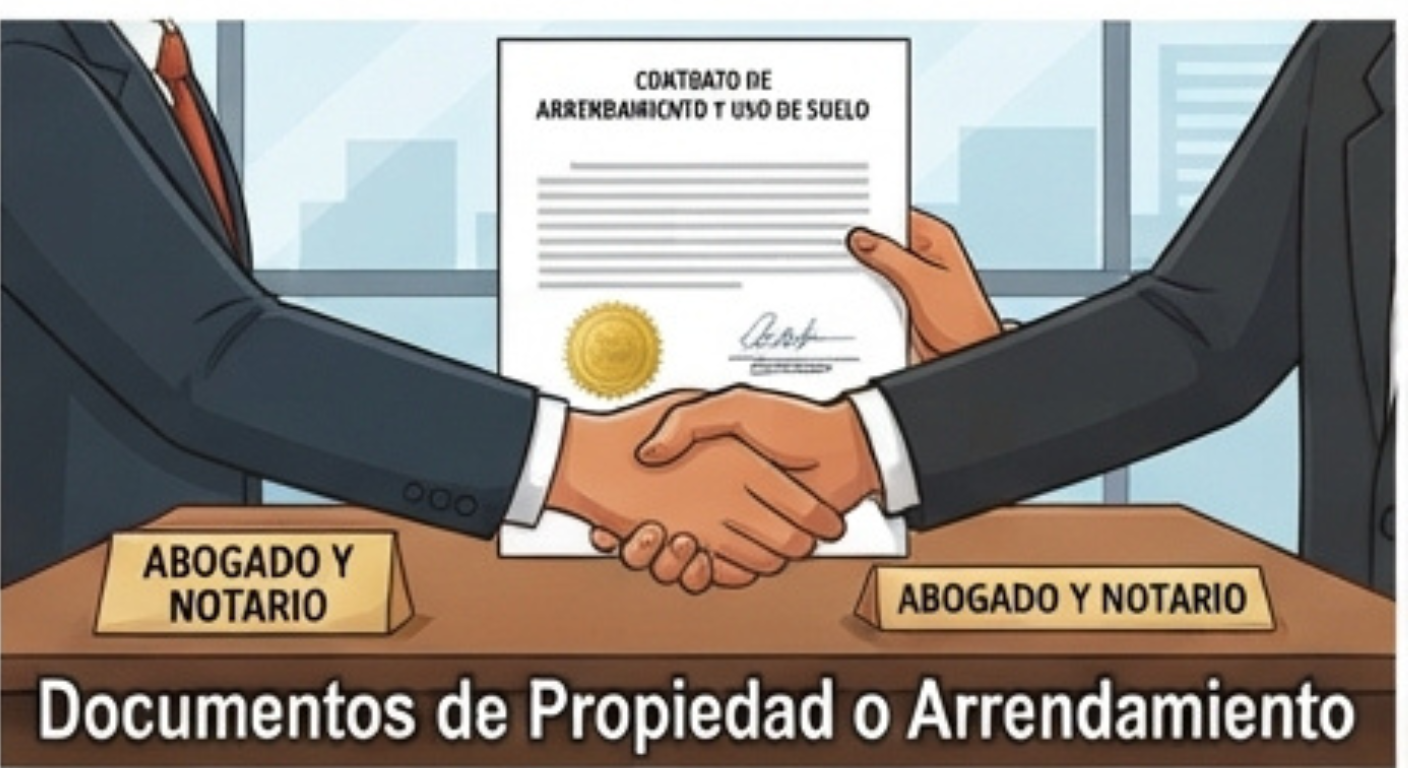 Presentar documento que le acredite a la organización ser dueña del área o infraestructura a utilizar en la actividad o en su defecto un contrato de arrendamiento, alquiler, autorizado mediante firma y sello de un abogado colegiado. (Aplica cuando solicite un apoyo que requiere construcción).