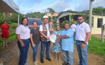 La Municipalidad de Puerto Cortés entrega orden de inicio para construcción de canales pluviales en colonia Municipal
