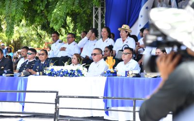 Puerto Cortés celebra los 205 años de Independencia con civismo