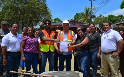 La Municipalidad de Puerto Cortés mejora el drenaje pluvial en Los Cruces