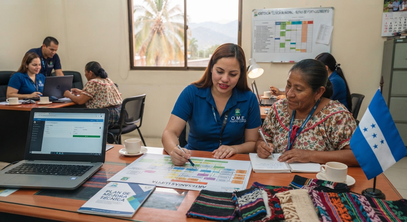 Apegarse a la asistencia técnica implementada por personal técnico de la Municipalidad de Puerto Cortés